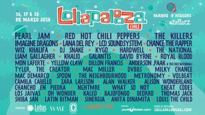 Lollapalooza Chile 2018 @ Parque O'higgins