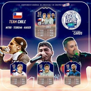 God Level 2019 - 3x3 equipos @ Teatro Caupolicán